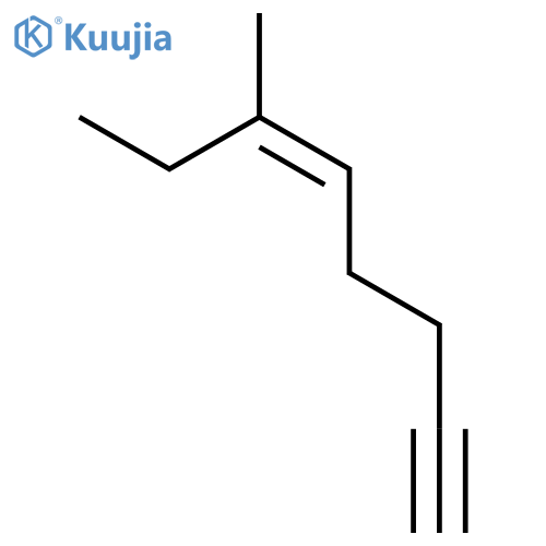 5-Octen-1-yne, 6-methyl-, (Z)- structure