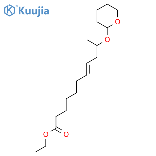 7-UNDECENOIC ACID, 10-[(TETRAHYDRO-2H-PYRAN-2-YL)OXY]-, ETHYL ESTER structure