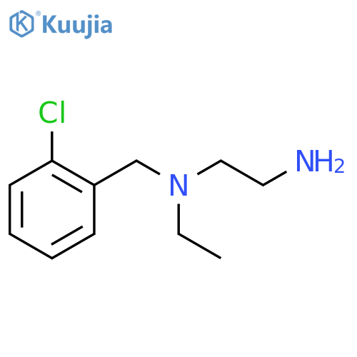 1,2-Ethanediamine, N-[(2-chlorophenyl)methyl]-N-ethyl- structure