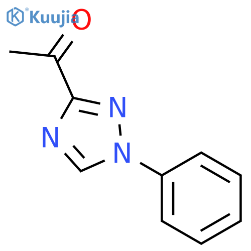 Ethanone, 1-(1-phenyl-1H-1,2,4-triazol-3-yl)- structure