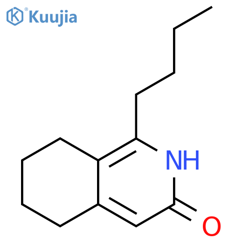 3(2H)-Isoquinolinone, 1-butyl-5,6,7,8-tetrahydro- structure