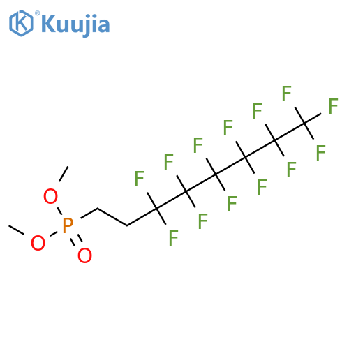 8-Dimethoxyphosphoryl-1,1,1,2,2,3,3,4,4,5,5,6,6-tridecafluorooctane structure