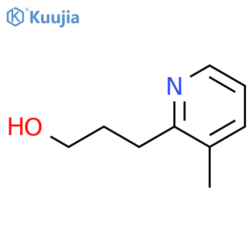 3-(3-methylpyridin-2-yl)propan-1-ol structure