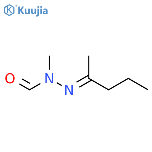 Hydrazinecarboxaldehyde, methyl(1-methylbutylidene)- structure