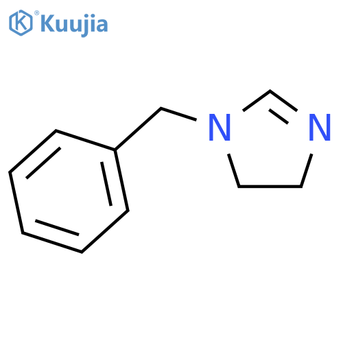 1H-Imidazole, 4,5-dihydro-1-(phenylmethyl)- structure
