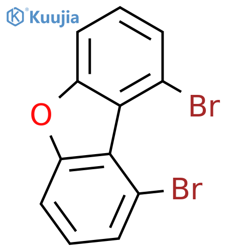 Dibenzofuran, 1,9-dibromo- structure