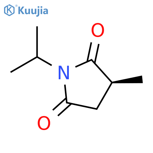 2,5-Pyrrolidinedione,3-methyl-1-(1-methylethyl)-,(3S)-(9CI) structure