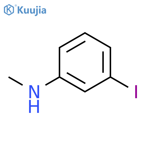 3-iodo-N-methylaniline structure