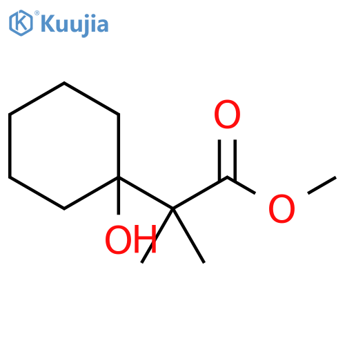 methyl 2-(1-hydroxycyclohexyl)-2-methylpropanoate structure