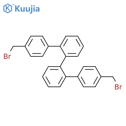 1,1':2',1'':2'',1'''-Quaterphenyl, 4,4'''-bis(bromomethyl)- structure