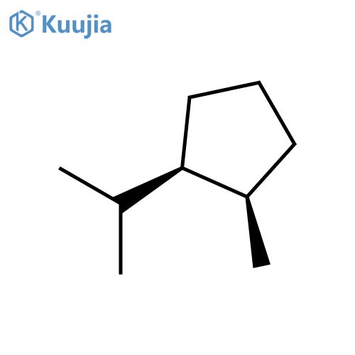 Cyclopentane, 1-methyl-2-(1-methylethyl)-, cis- structure