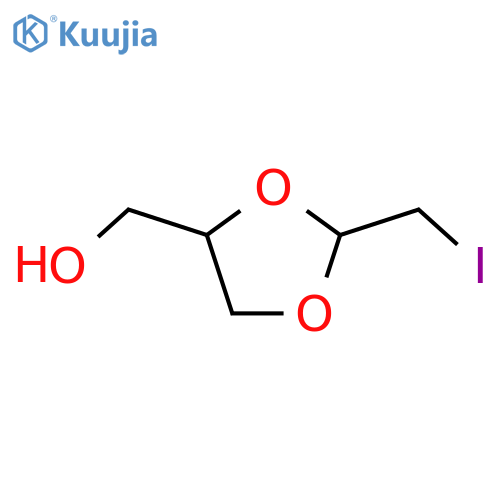 1,3-Dioxolane-4-methanol,2-(iodomethyl)- structure