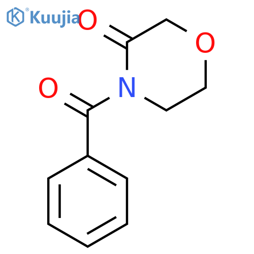3-Morpholinone, 4-benzoyl- structure
