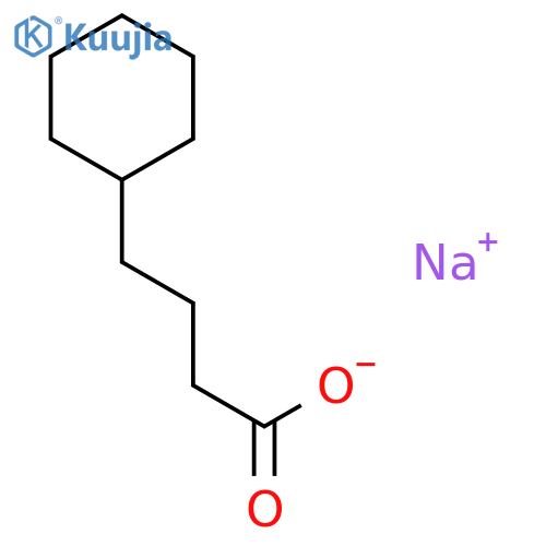 sodium 4-cyclohexylbutyrate structure