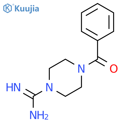 4-Benzoylpiperazine-1-carboximidamide structure