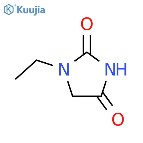 hydantoin, 1-ethyl- structure