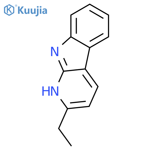 1H-Pyrido[2,3-b]indole, 2-ethyl- structure