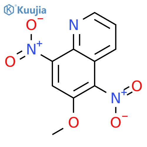 6-methoxy-5,8-dinitroquinoline structure