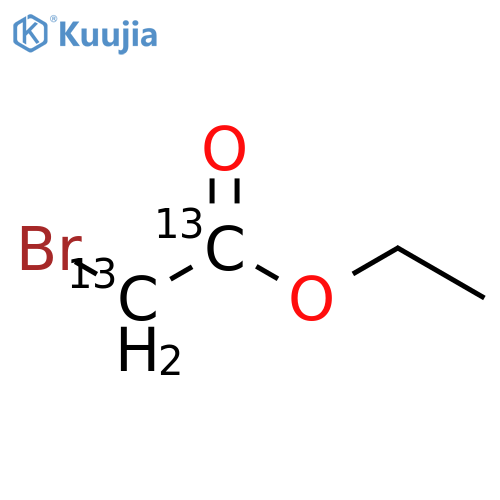 Ethyl Bromoacetate-1,2-13C2 structure