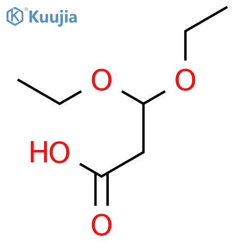 3,3-Diethoxypropanoic acid structure