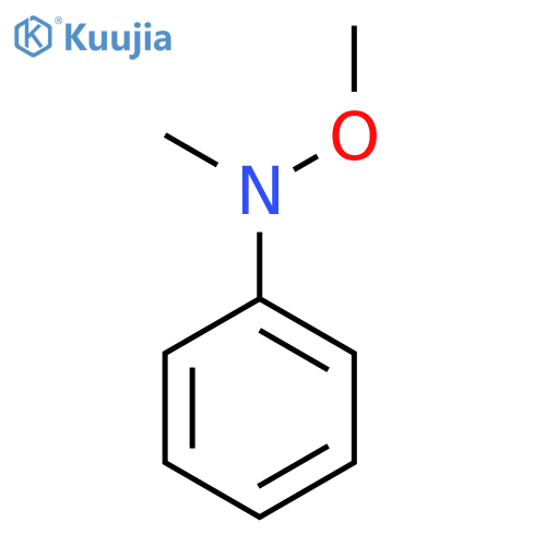 Benzenamine, N-methoxy-N-methyl- structure