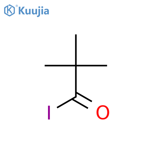 Propanoyl iodide, 2,2-dimethyl- structure