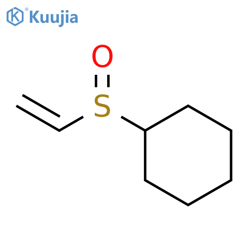 Cyclohexane, (ethenylsulfinyl)- structure