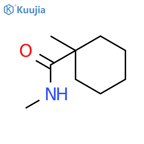 N,1-dimethylcyclohexane-1-carboxamide structure