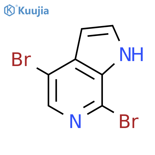 4,7-Dibromo-1H-pyrrolo[2,3-c]pyridine structure