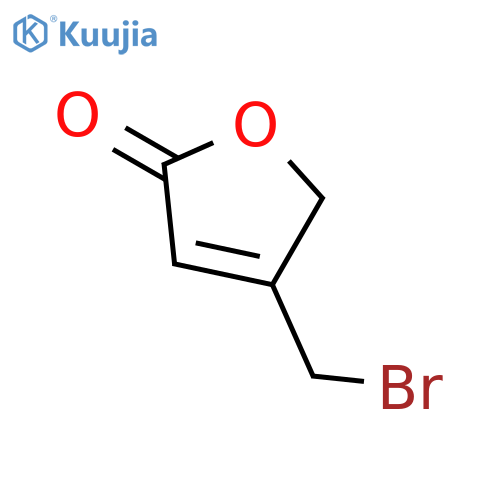 4-(bromomethyl)-2,5-dihydrofuran-2-one structure