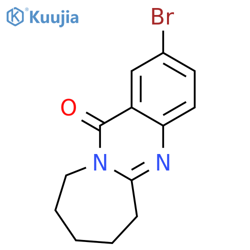 2-Bromo-7,8,9,10-tetrahydroazepino[2,1-b]quinazolin-12(6H)-one structure