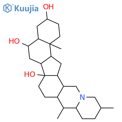 3,6,14-Cevanetriol; (3β,5α,6β,25β)-form structure