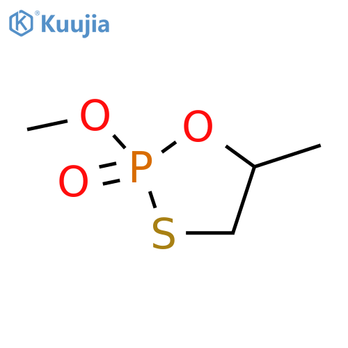 1,3,2-Oxathiaphospholane, 2-methoxy-5-methyl-, 2-oxide structure
