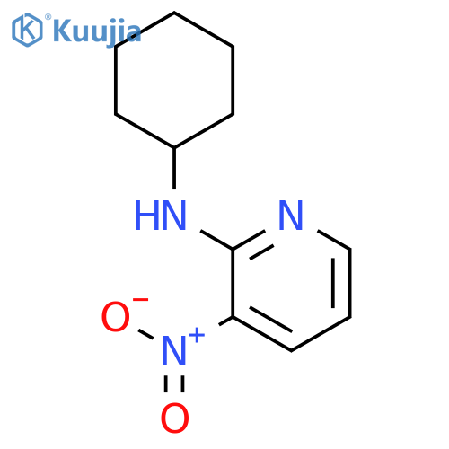 N-Cyclohexyl-3-nitropyridin-2-amine structure