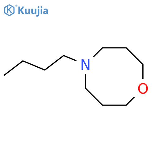 2H-1,5-Oxazocine, 5-butylhexahydro- structure