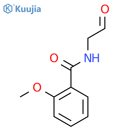 Benzamide, 2-methoxy-N-(2-oxoethyl)- structure