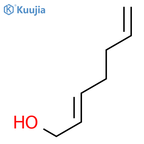 2,6-Heptadien-1-ol, (2E)- structure