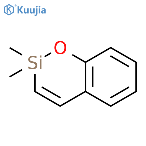 2H-1,2-Benzoxasilin, 2,2-dimethyl- structure