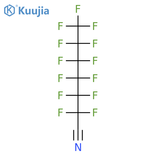 Heptanenitrile,2,2,3,3,4,4,5,5,6,6,7,7,7-tridecafluoro- structure