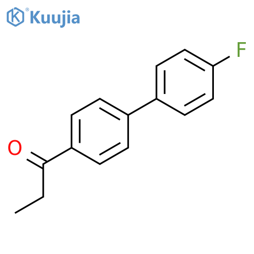 1-Propanone, 1-(4'-fluoro[1,1'-biphenyl]-4-yl)- structure