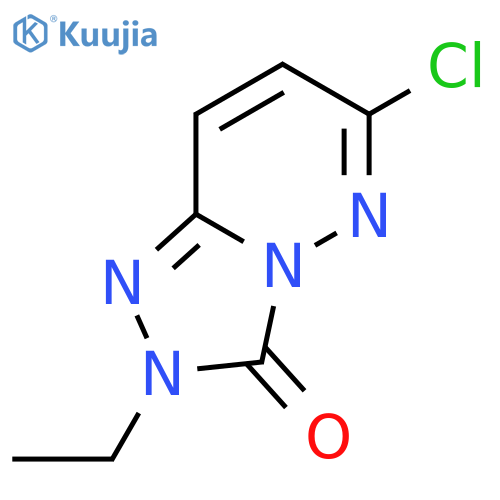 1,2,4-Triazolo[4,3-b]pyridazin-3(2H)-one, 6-chloro-2-ethyl- structure