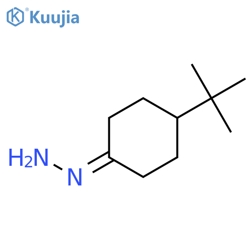 Cyclohexanone, 4-(1,1-dimethylethyl)-, hydrazone structure
