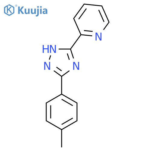 2-5-(4-methylphenyl)-4H-1,2,4-triazol-3-ylpyridine structure