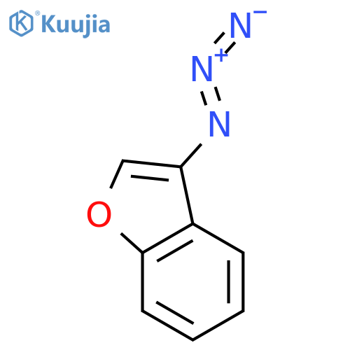 Benzofuran, 3-azido- structure