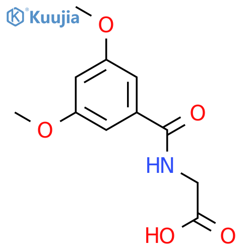 2-(3,5-Dimethoxyphenyl)formamidoacetic Acid structure