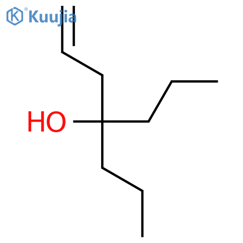 4-n-Propyl-1-hepten-4-ol structure