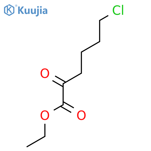 Hexanoic acid, 6-chloro-2-oxo-, ethyl ester structure