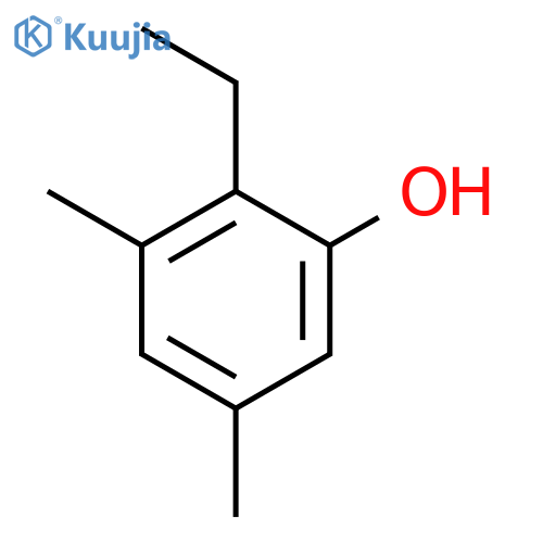 3,5-xylenol, 2-ethyl- structure