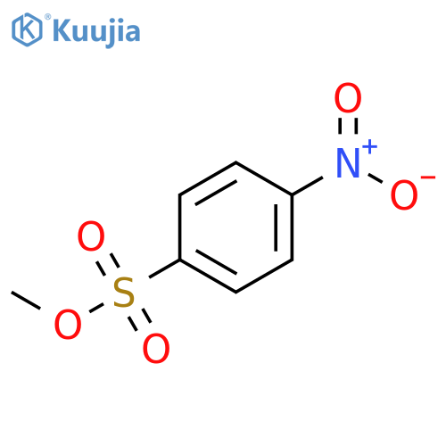 Methyl-4-nitrobenzenesulfonate structure