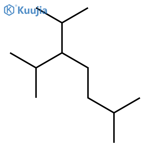 heptane, 2,6-dimethyl-3-(1-methylethyl)- structure